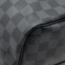 AAA Replica Louis Vuitton LV KEEPALL BANDOULIERE 45 DAMIER GRAPHITE CANVAS BLACK SHW