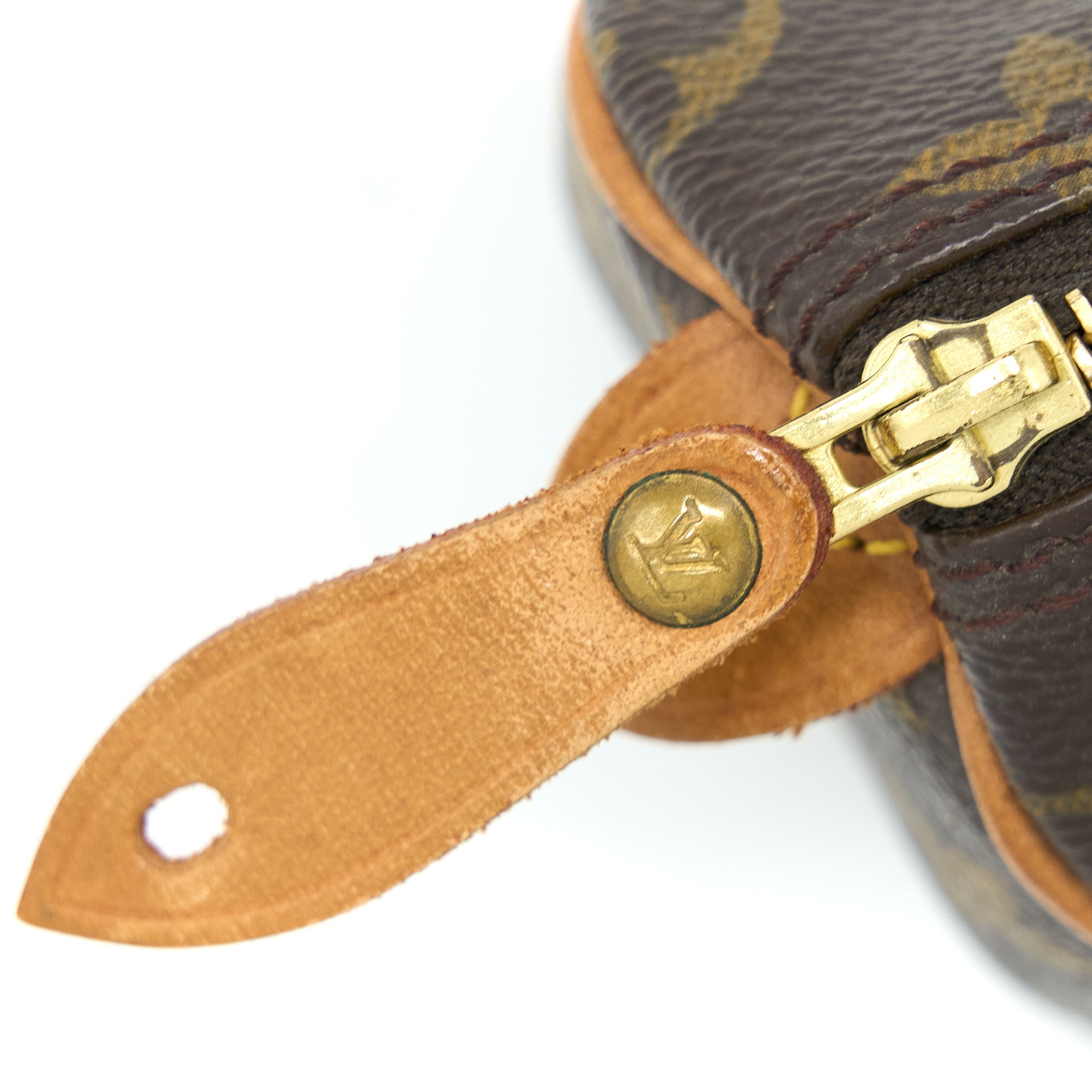 AAA Replica Louis Vuitton LV VINTAGE NANO SPEEDY MONOGRAM CANVAS GHW