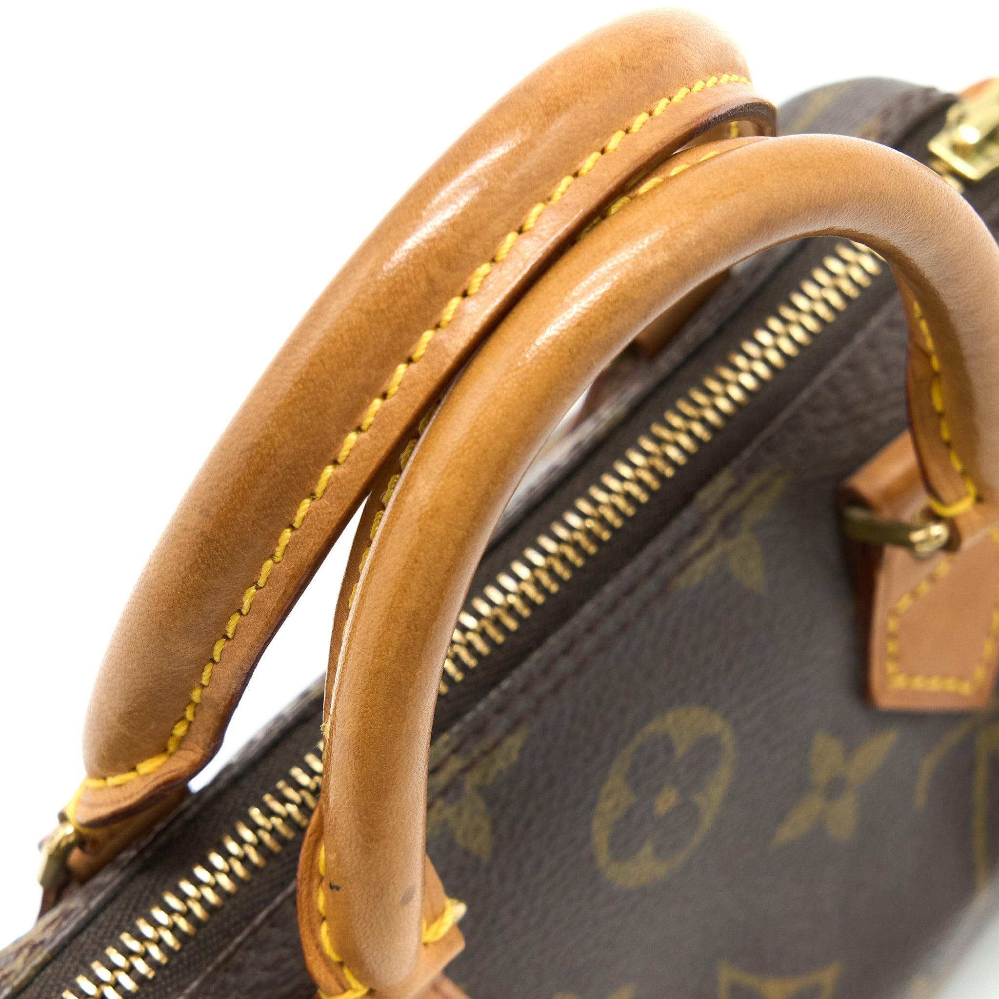 AAA Replica Louis Vuitton LV VINTAGE NANO SPEEDY MONOGRAM CANVAS GHW