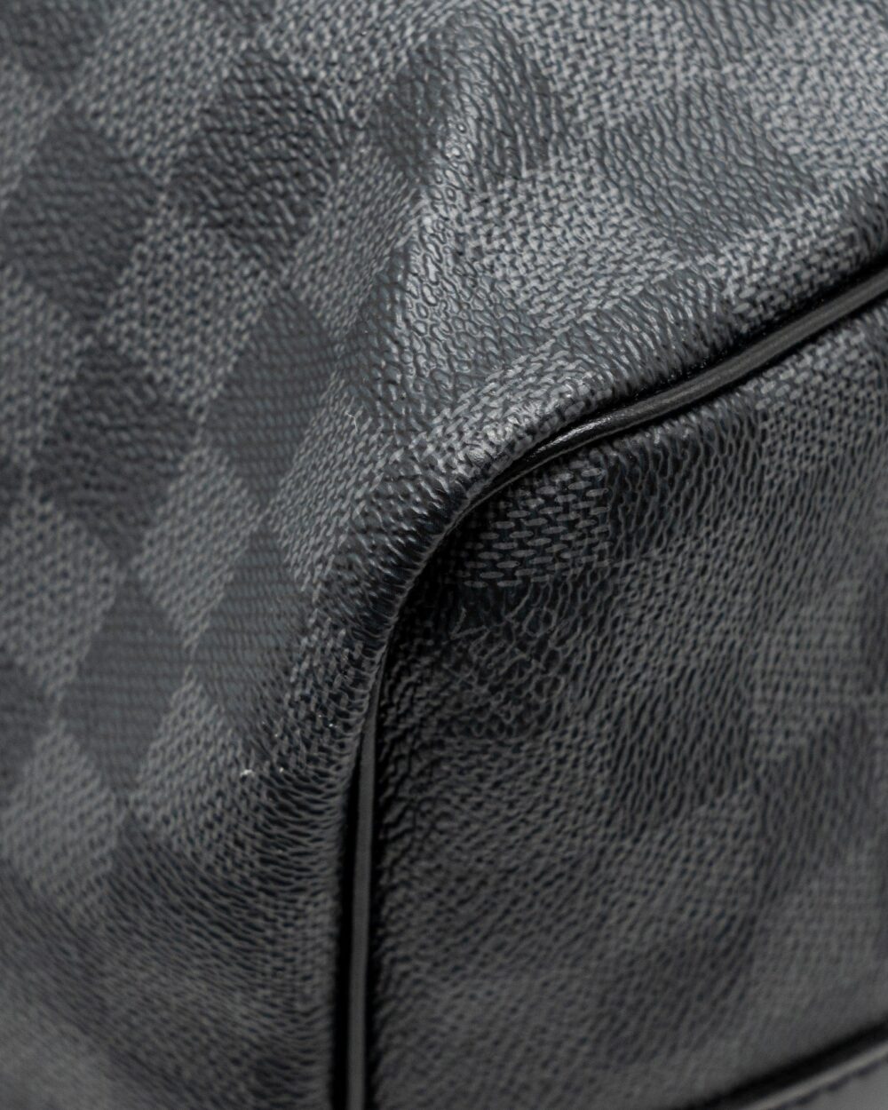 AAA Replica Louis Vuitton LV KEEPALL BANDOULIERE 45 DAMIER GRAPHITE CANVAS BLACK SHW