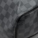 AAA Replica Louis Vuitton LV KEEPALL BANDOULIERE 45 DAMIER GRAPHITE CANVAS BLACK SHW