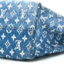 AAA Replica Louis Vuitton LV ONTHEGO MM MONOGRAM DENIM BLUE GHW