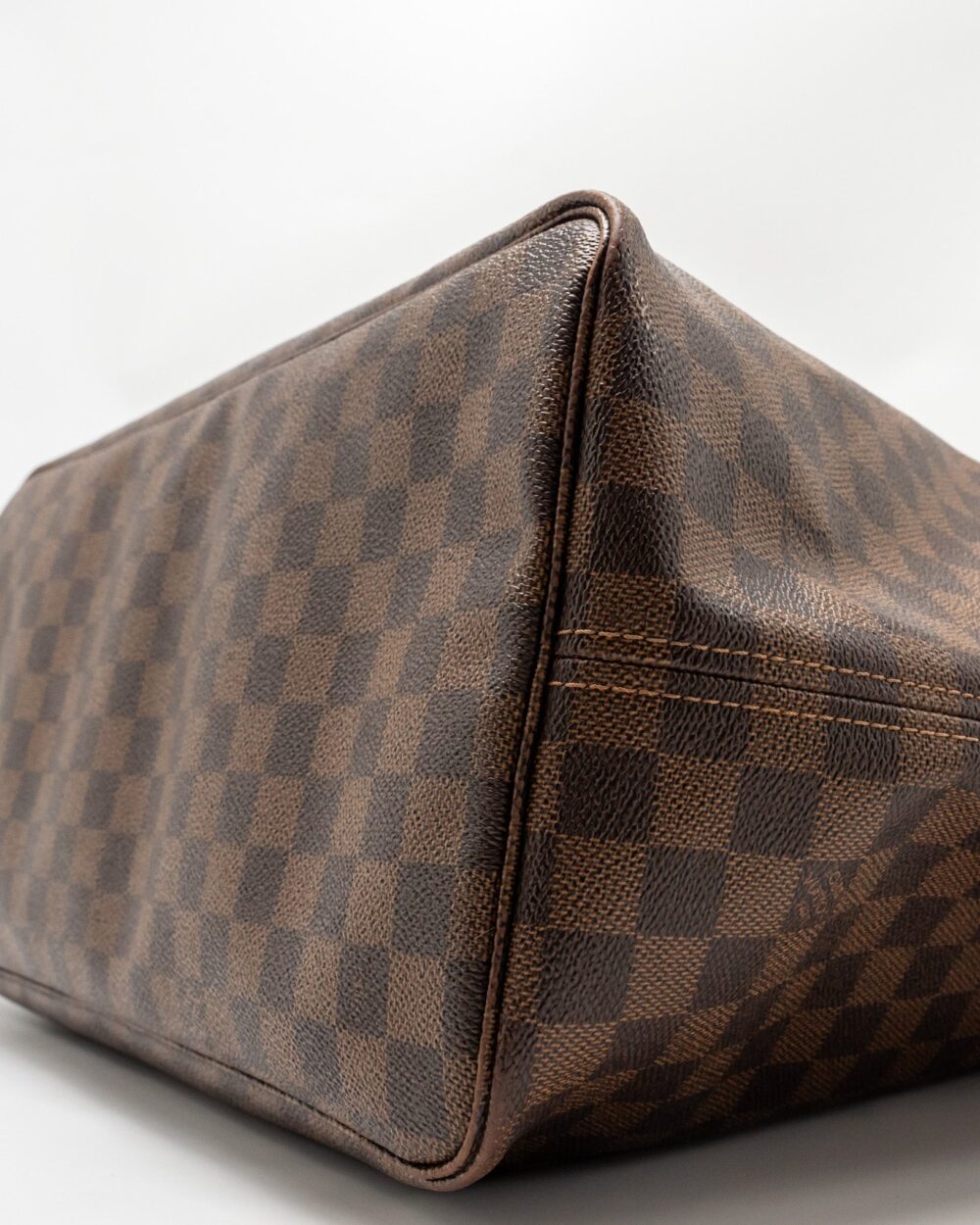AAA Replica Louis Vuitton LV NEVERFULL GM DAMIER EBENE WITH GHW
