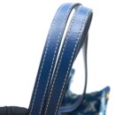 AAA Replica Louis Vuitton LV ONTHEGO MM MONOGRAM DENIM BLUE GHW