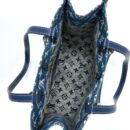 AAA Replica Louis Vuitton LV ONTHEGO MM MONOGRAM DENIM BLUE GHW