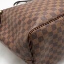 AAA Replica Louis Vuitton LV NEVERFULL GM DAMIER EBENE WITH GHW
