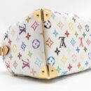 AAA Replica Louis Vuitton LV LV X TM SPEEDY BANDOULIÈRE 25 MONOGRAM CANVAS WHITE/ MULTICOLOUR GHW