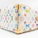 AAA Replica Louis Vuitton LV LV X TM SPEEDY BANDOULIÈRE 25 MONOGRAM CANVAS WHITE/ MULTICOLOUR GHW