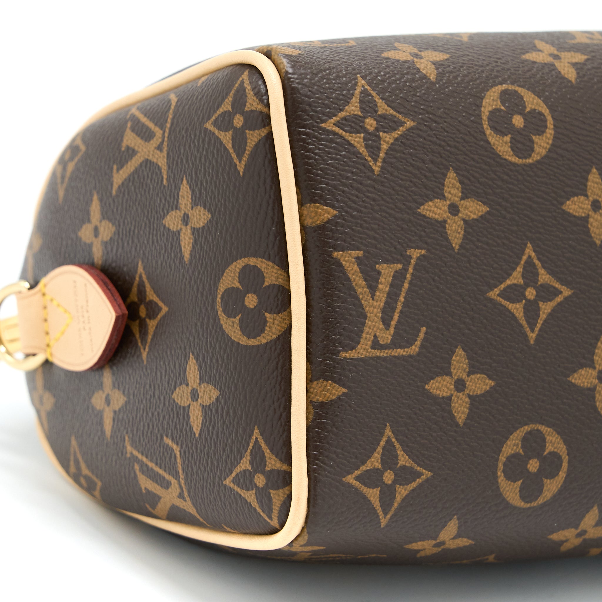 AAA Replica Louis Vuitton LV SPEEDY BANDOULIERE 20 MONOGRAM CANVAS WITH FUCHSIA STRAP
