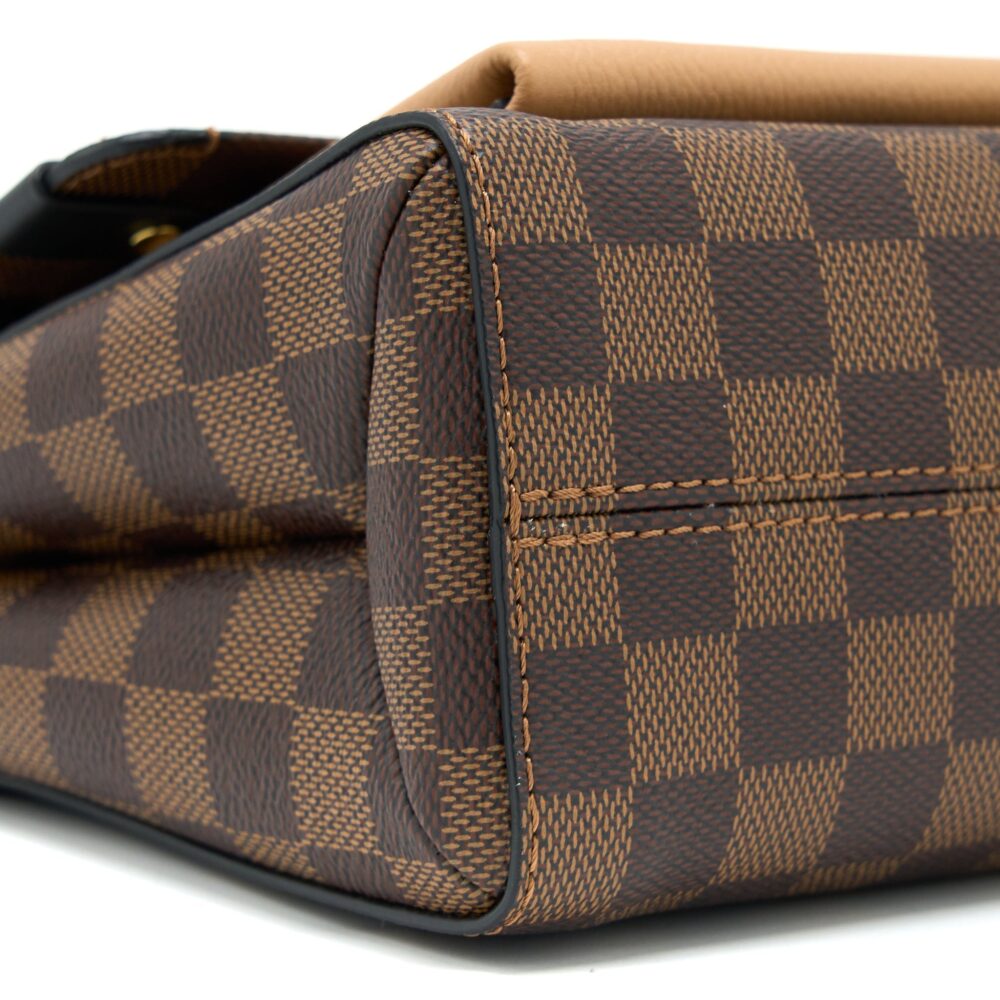 AAA Replica Louis Vuitton LV VAVIN PM DAMIER EBENE CANVAS BEIGE GHW