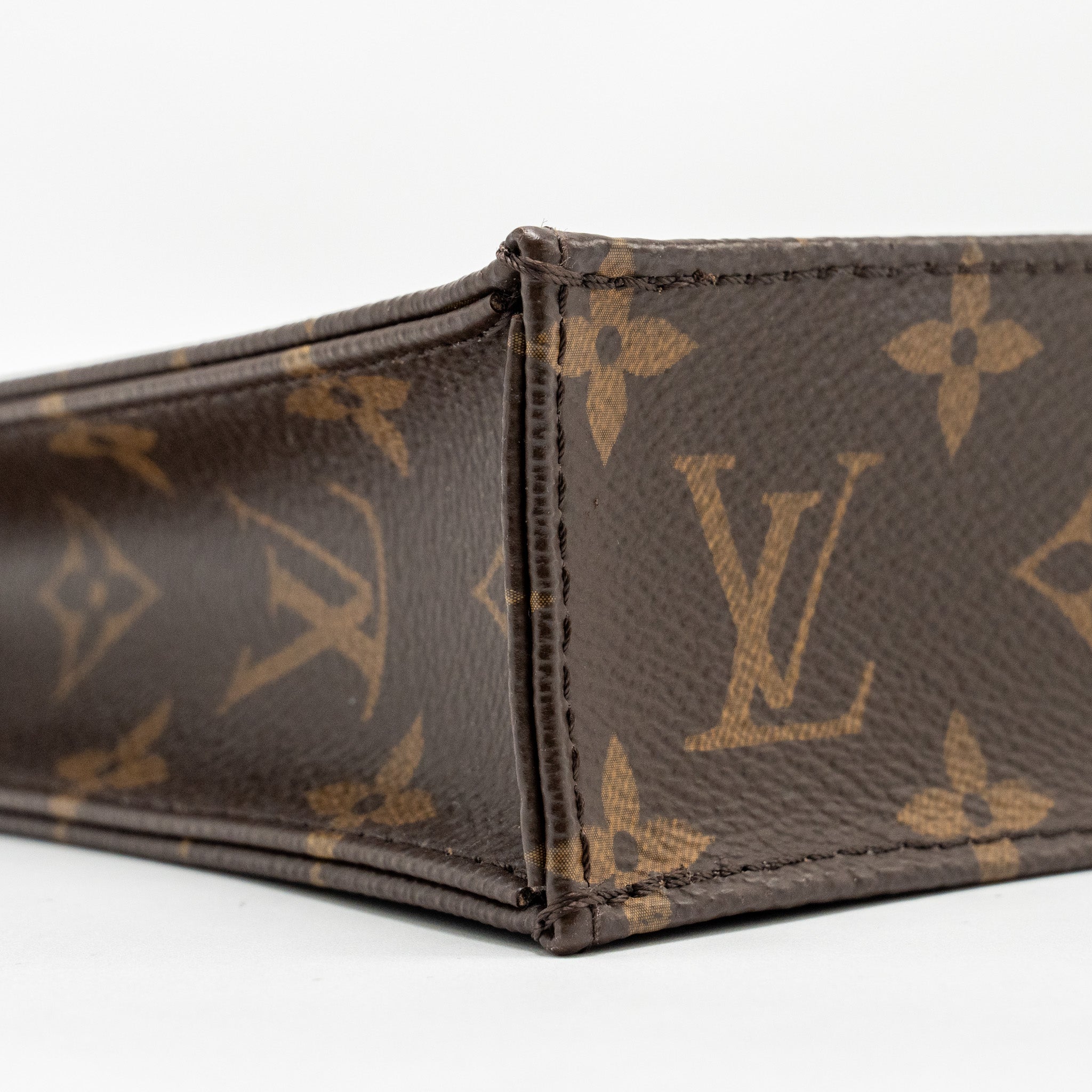 AAA Replica Louis Vuitton LV PETIT SAC PLAT MONOGRAM CANVAS GHW