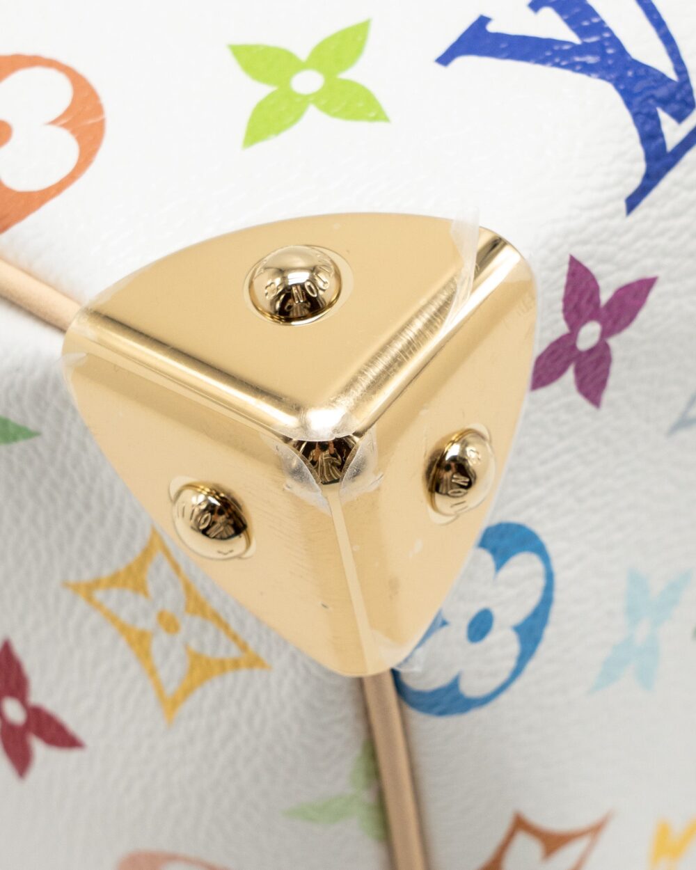 AAA Replica Louis Vuitton LV LV X TM SPEEDY BANDOULIÈRE 25 MONOGRAM CANVAS WHITE/ MULTICOLOUR GHW