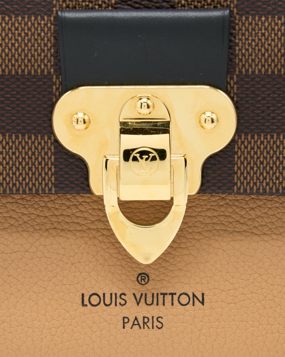 AAA Replica Louis Vuitton LV VAVIN PM DAMIER EBENE CANVAS BEIGE GHW