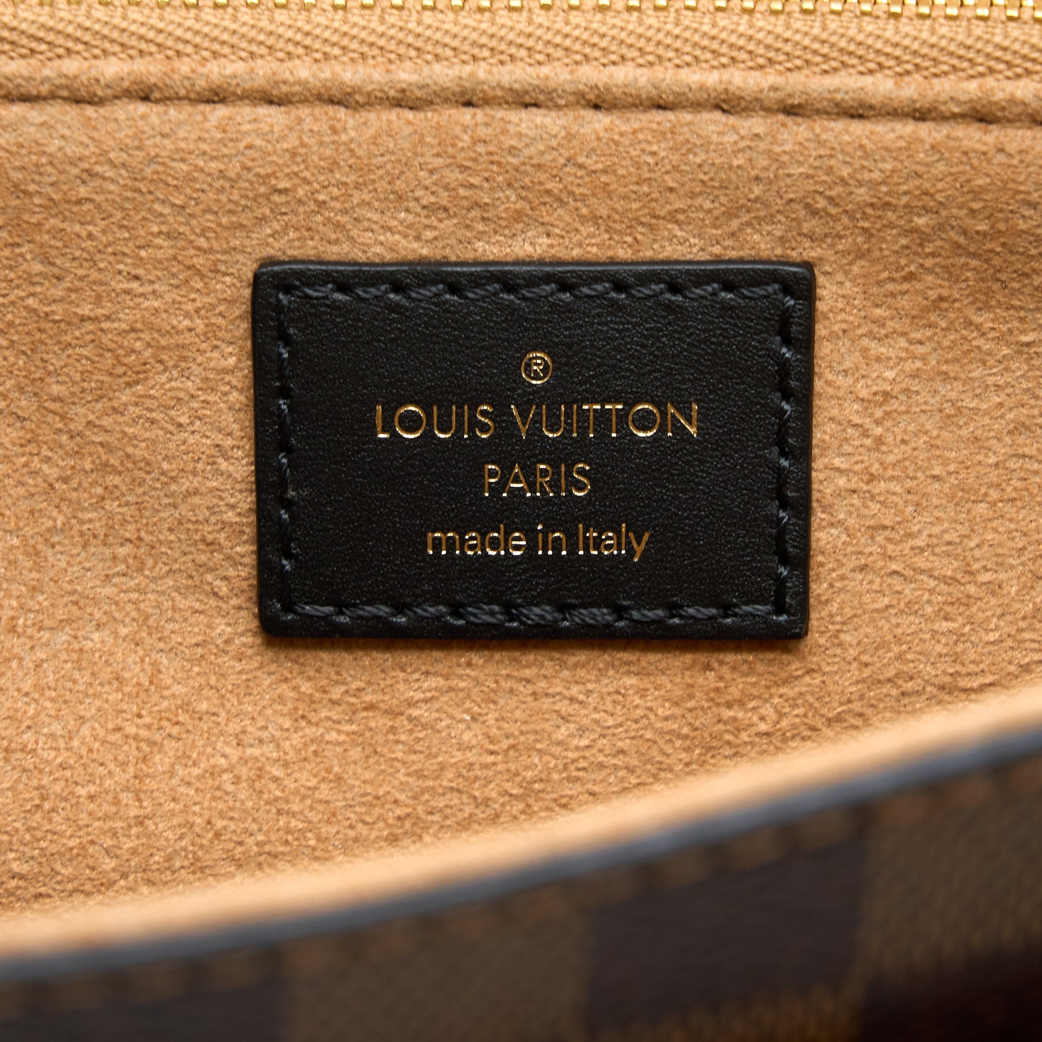 AAA Replica Louis Vuitton LV VAVIN PM DAMIER EBENE CANVAS BEIGE GHW