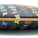 AAA Replica Louis Vuitton LV VINTAGE CLUTCH BLACK/MULTICOLOUR GHW
