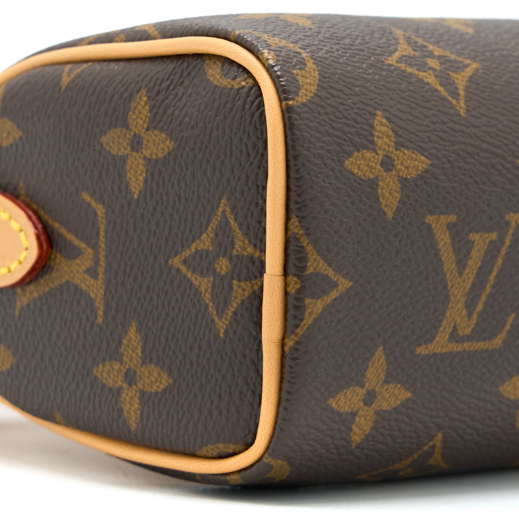 AAA Replica Louis Vuitton LV NANO SPEEDY MONOGRAM CANVAS GHW(NEW VERSION)