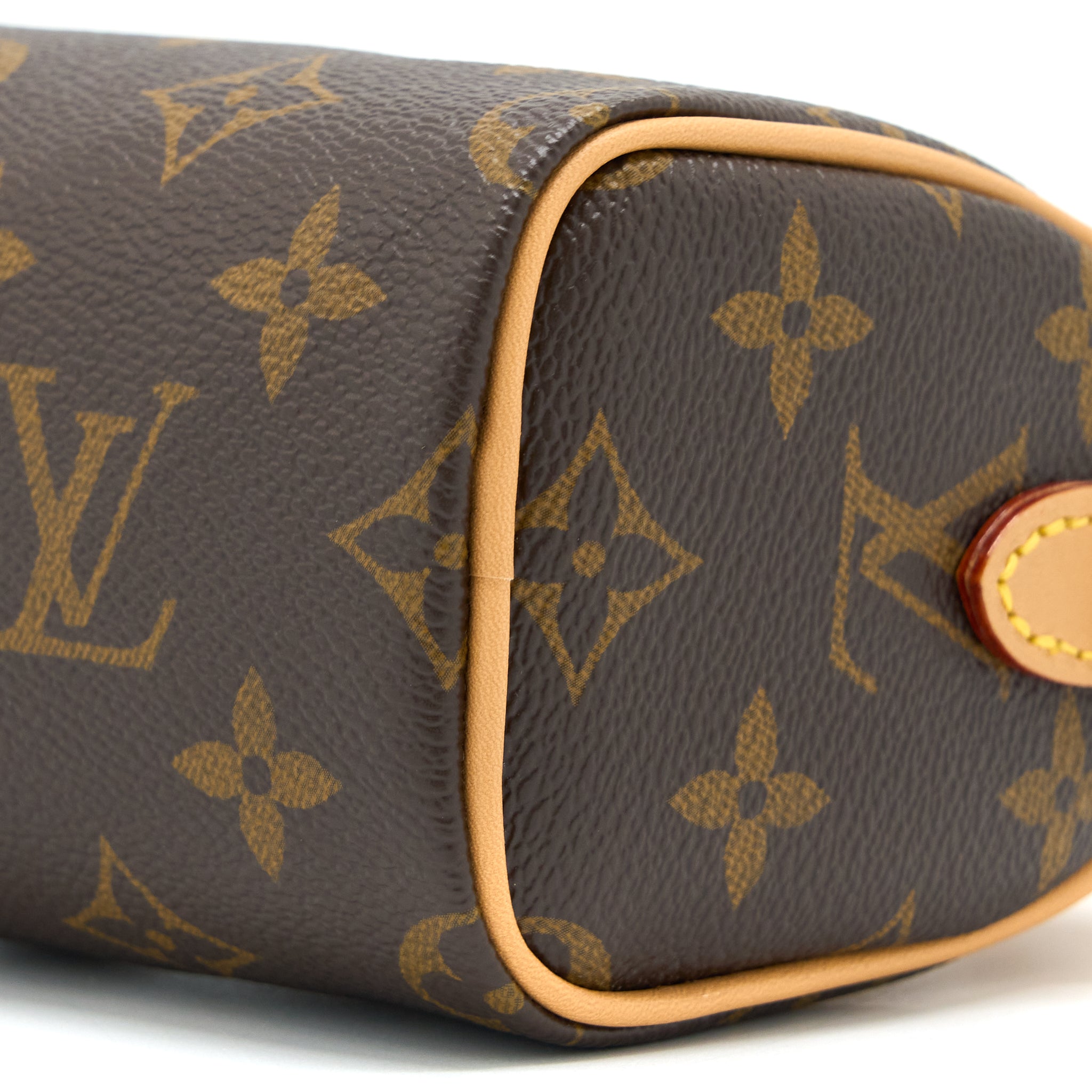 AAA Replica Louis Vuitton LV NANO SPEEDY MONOGRAM CANVAS GHW(NEW VERSION)