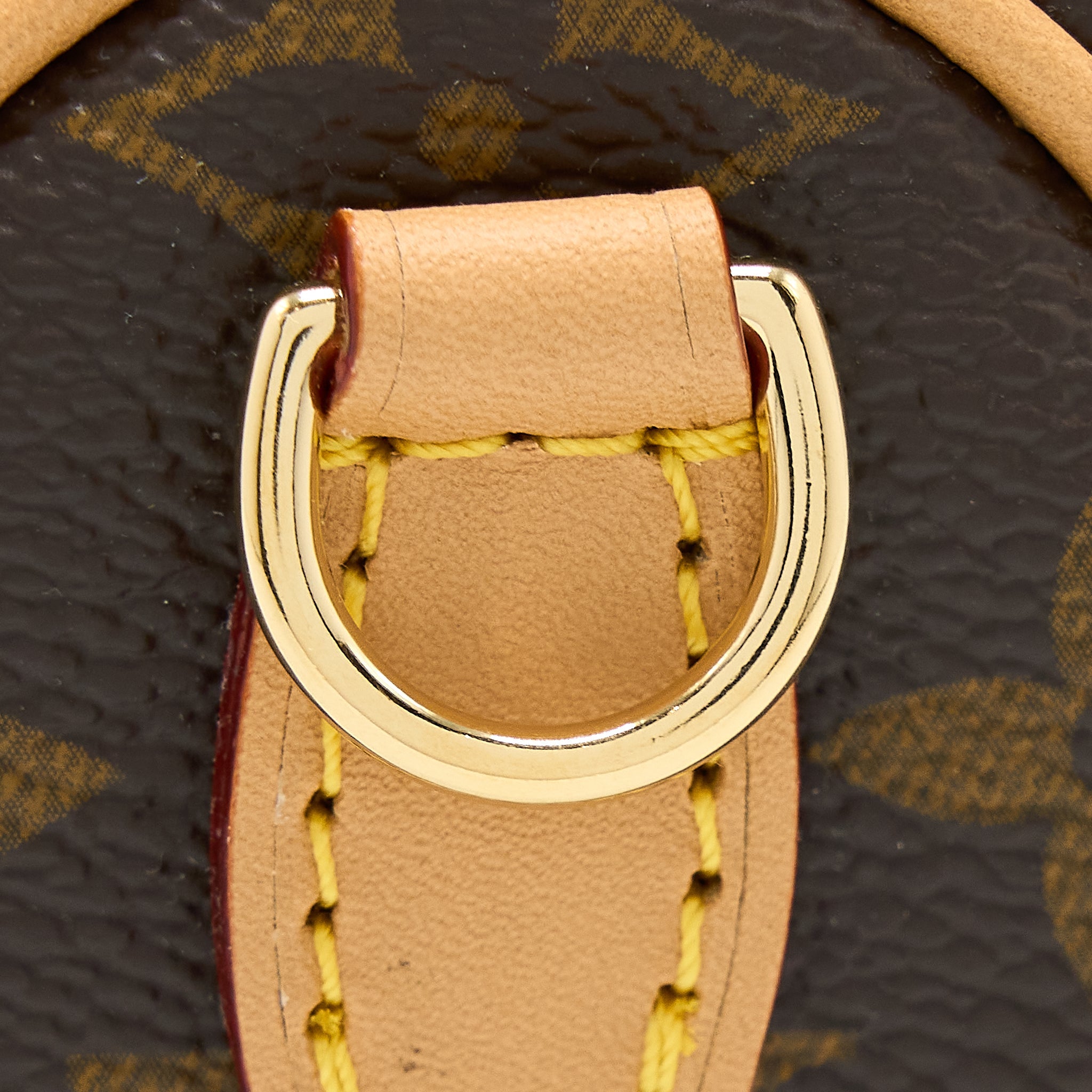 AAA Replica Louis Vuitton LV NANO SPEEDY MONOGRAM CANVAS GHW(NEW VERSION)