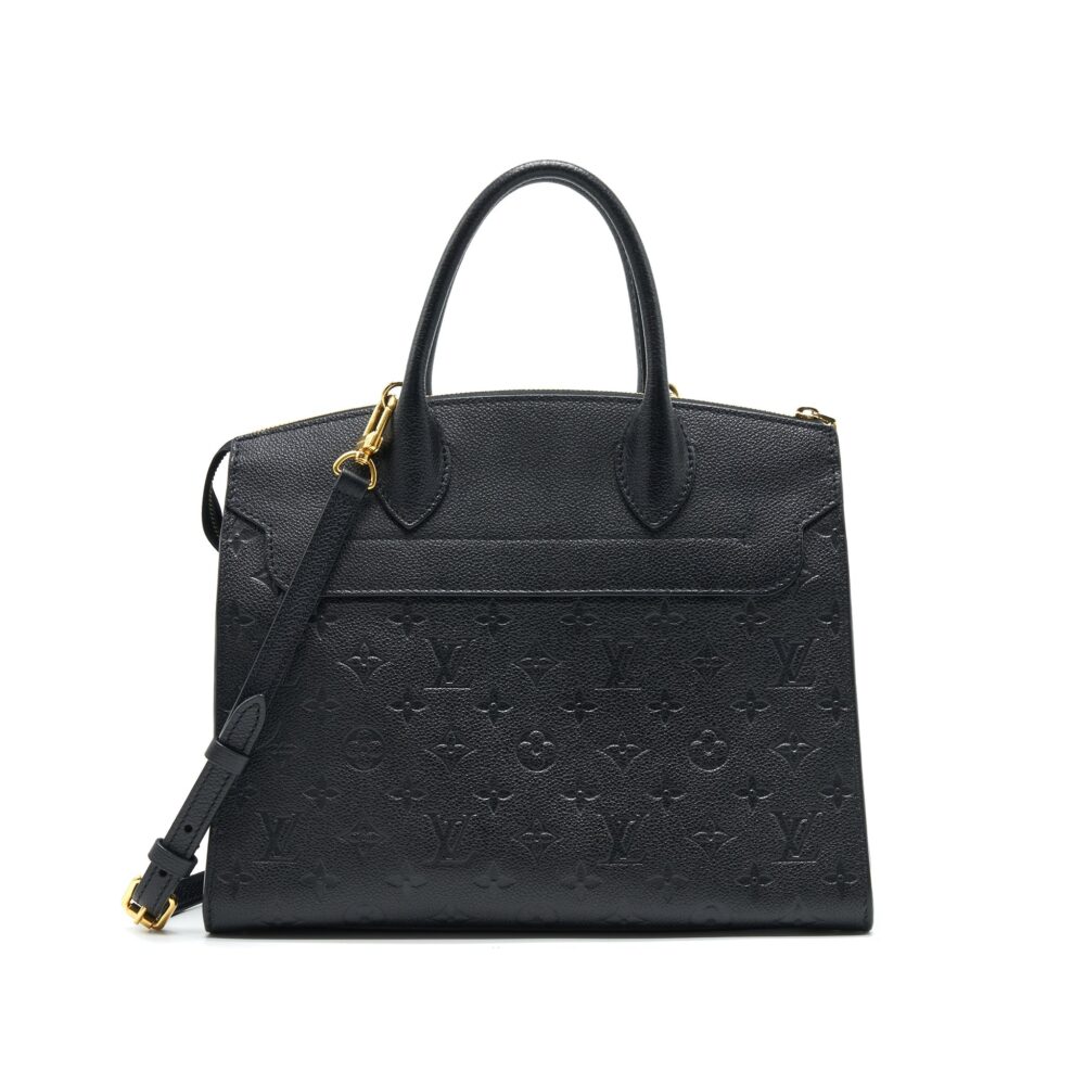 AAA Replica Louis Vuitton LV MONOGRAM EMPREINTE PONT NEUF MM NOIR