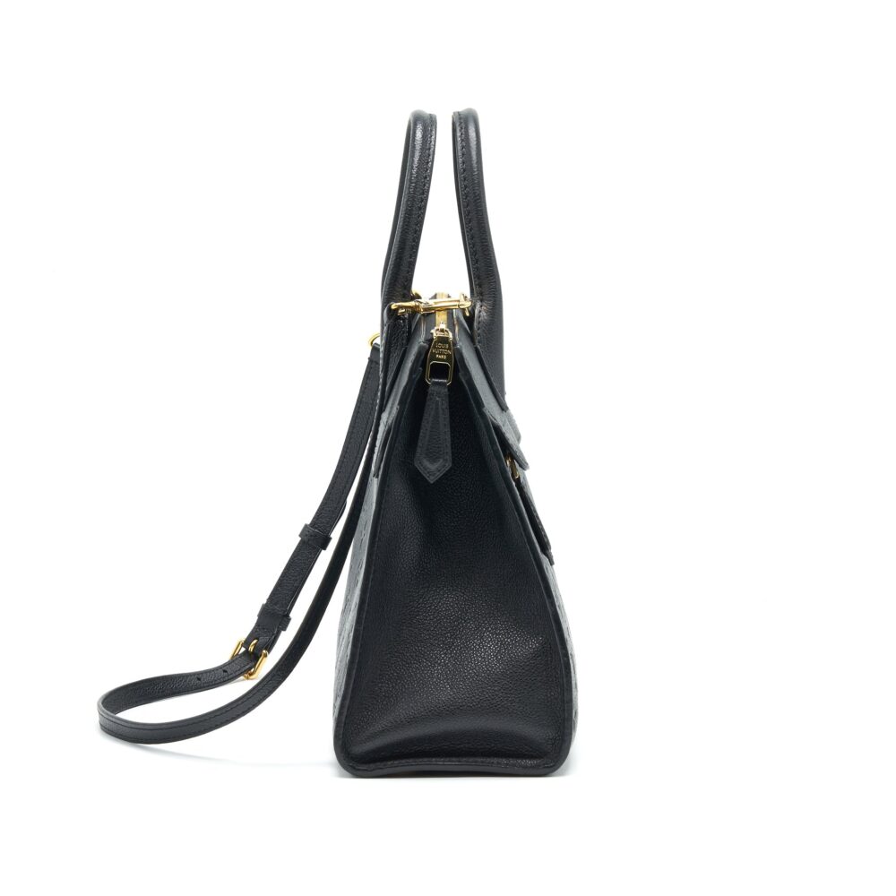 AAA Replica Louis Vuitton LV MONOGRAM EMPREINTE PONT NEUF MM NOIR