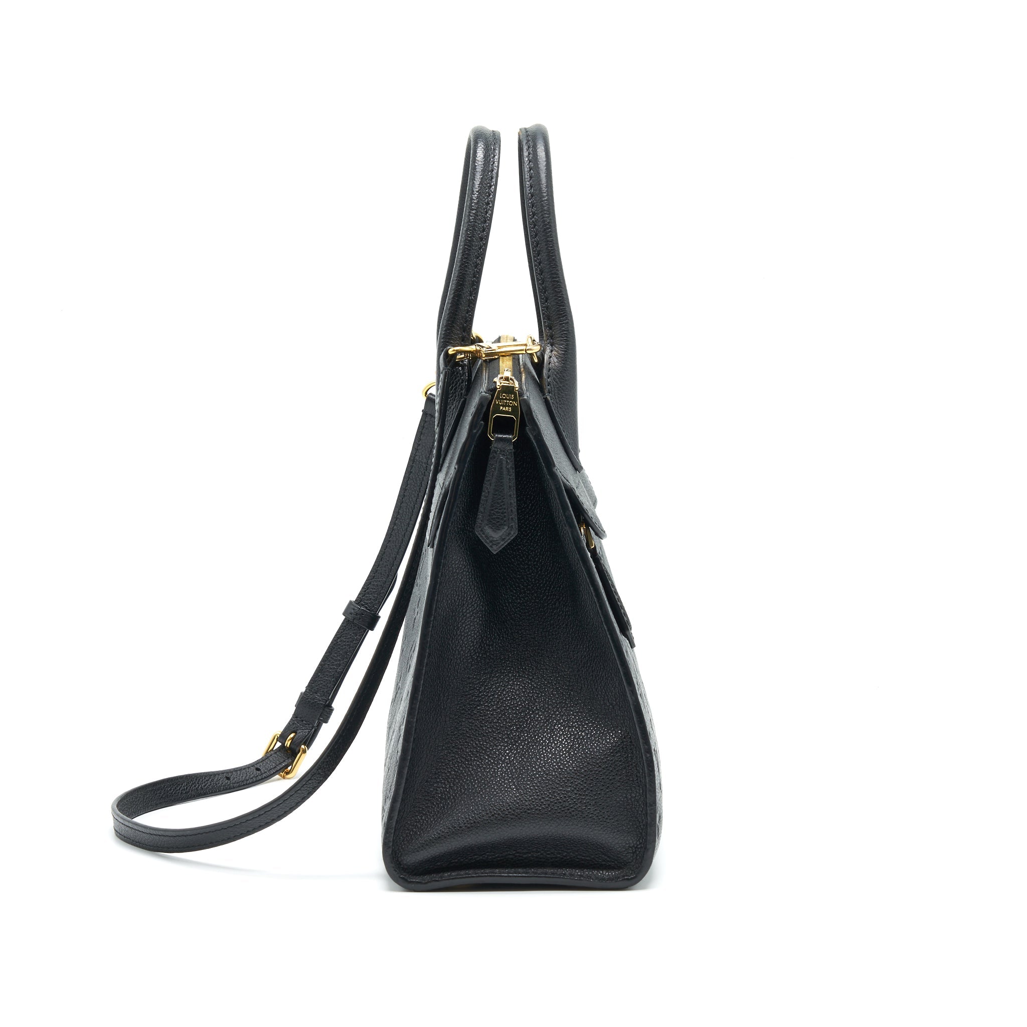 AAA Replica Louis Vuitton LV MONOGRAM EMPREINTE PONT NEUF MM NOIR