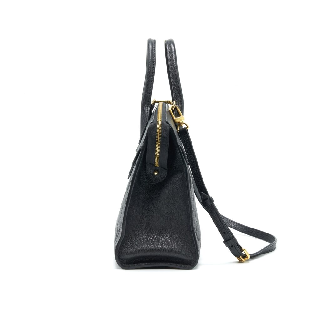 AAA Replica Louis Vuitton LV MONOGRAM EMPREINTE PONT NEUF MM NOIR
