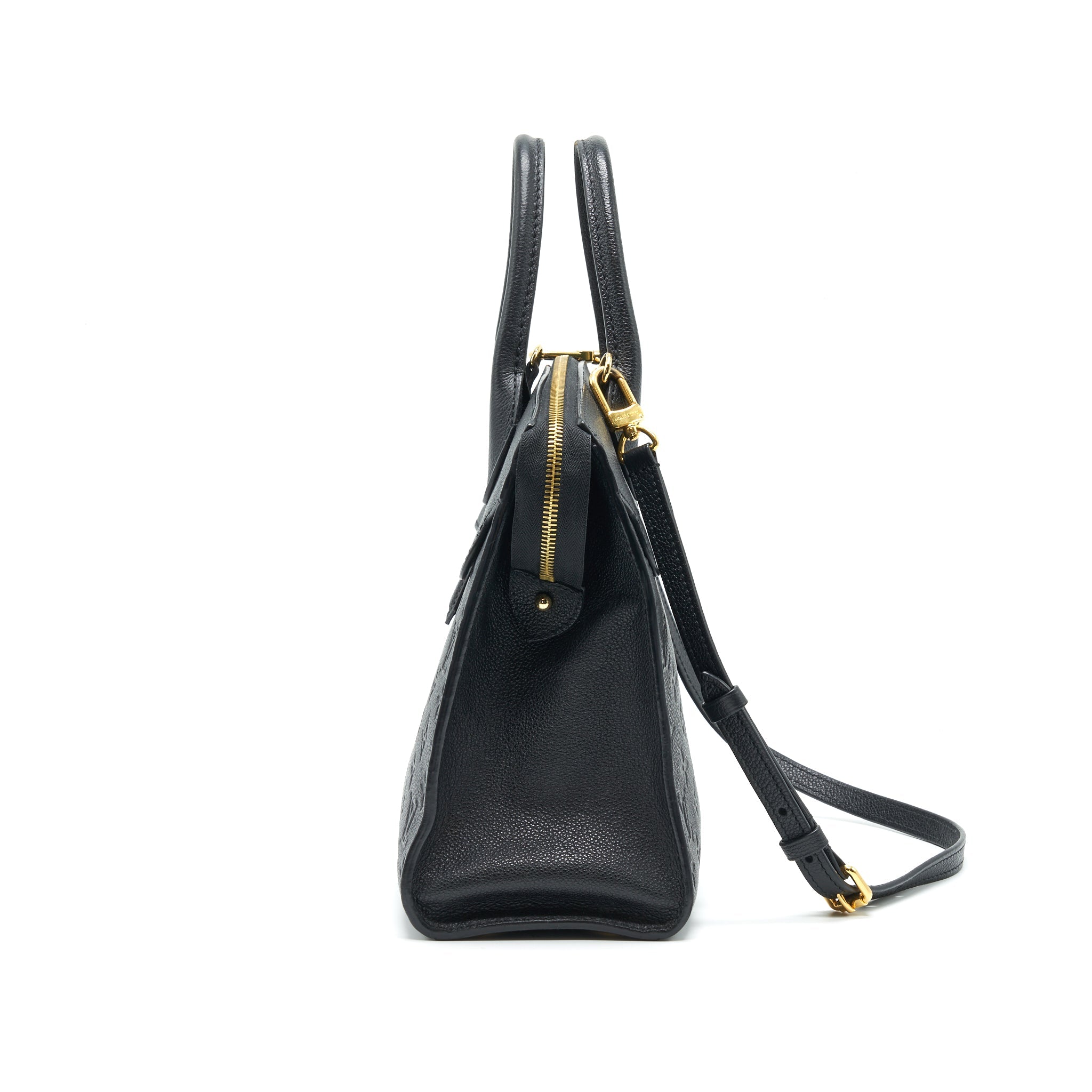 AAA Replica Louis Vuitton LV MONOGRAM EMPREINTE PONT NEUF MM NOIR