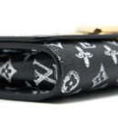 AAA Replica Louis Vuitton LV TWIST CHAIN WALLET MONOGRAM CATOGRAM CAT BLACK