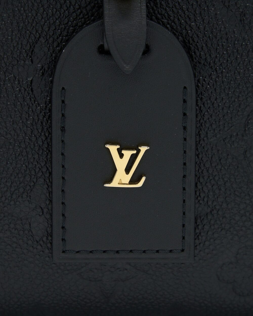 AAA Replica Louis Vuitton LV PETITE MALLE SOUPLE MONOGRAM EMPREINTE BLACK GHW