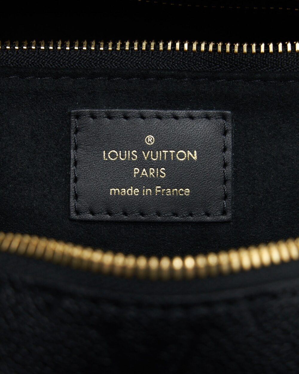 AAA Replica Louis Vuitton LV PETITE MALLE SOUPLE MONOGRAM EMPREINTE BLACK GHW