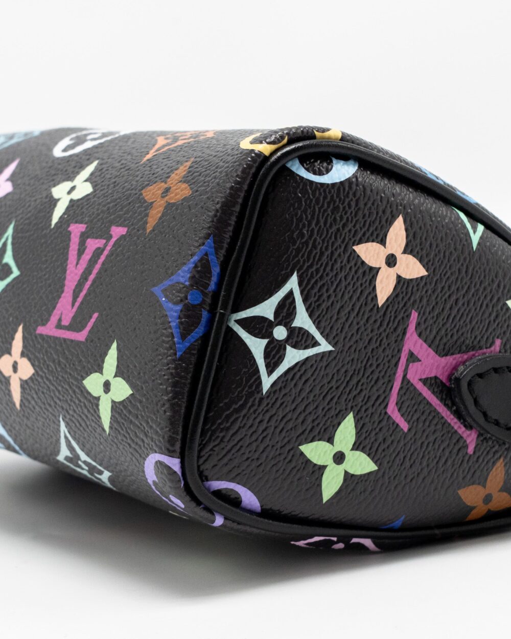 AAA Replica Louis Vuitton LV X TAKASHI MURAKAMI NANO SPEEDY MULTICOLOURED MONOGRAM CANVAS BLACK SHW