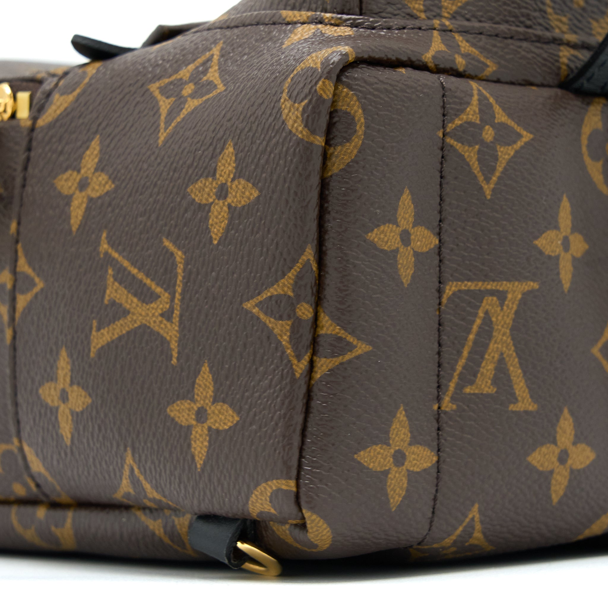 AAA Replica Louis Vuitton LV PALM SPRINGS MINI BACKPACK MONOGRAM CANVAS GHW (NEW VERSION)