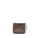AAA Replica Louis Vuitton LV TOILETRY POCHETTE 19 MONOGRAM CANVAS GHW