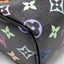 AAA Replica Louis Vuitton LV X TAKASHI MURAKAMI NANO SPEEDY MULTICOLOURED MONOGRAM CANVAS BLACK SHW
