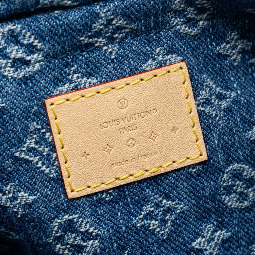 AAA Replica Louis Vuitton LV SUNSET BAG DENIM BLUE GHW (NEW VERSION)