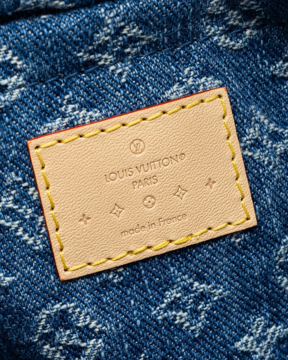 AAA Replica Louis Vuitton LV SUNSET BAG DENIM BLUE GHW (NEW VERSION)