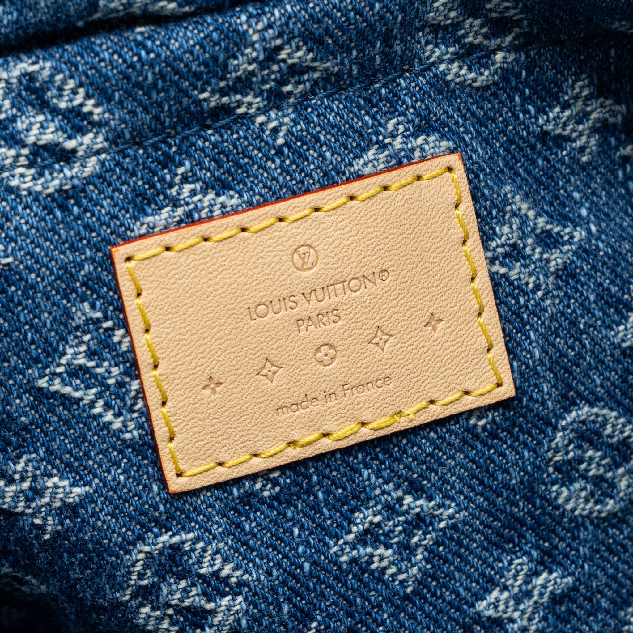 AAA Replica Louis Vuitton LV SUNSET BAG DENIM BLUE GHW (NEW VERSION)