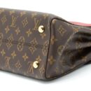 AAA Replica Louis Vuitton LV VENUS BAG LEATHER/MONOGRAM CANVAS RED YEAR 2016