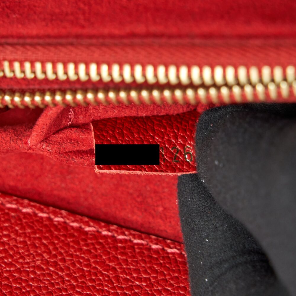 AAA Replica Louis Vuitton LV VENUS BAG LEATHER/MONOGRAM CANVAS RED YEAR 2016