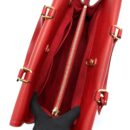 AAA Replica Louis Vuitton LV VENUS BAG LEATHER/MONOGRAM CANVAS RED YEAR 2016
