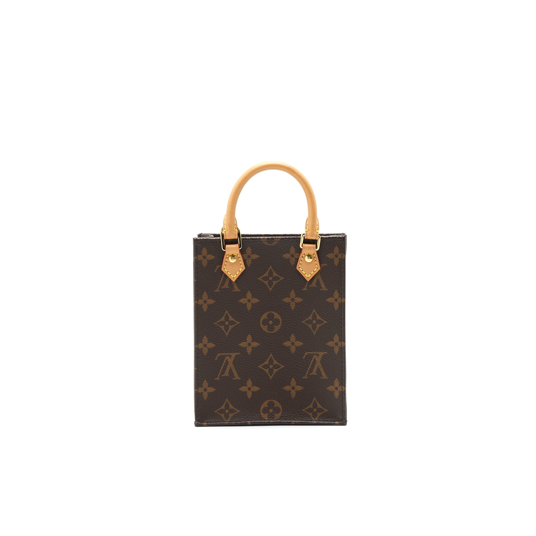 AAA Replica Louis Vuitton LV MONOGRAM CANVAS PETIT SAC PLAT