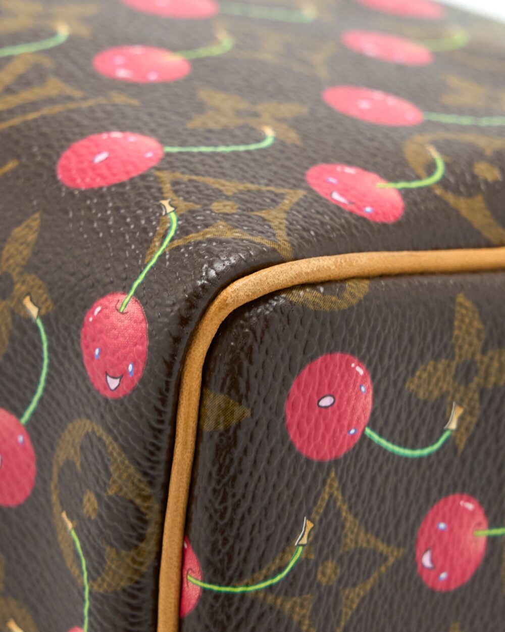 AAA Replica Louis Vuitton LV SPEEDY 25 CHERRY BLOSSOM MONOGRAM CANVAS GHW