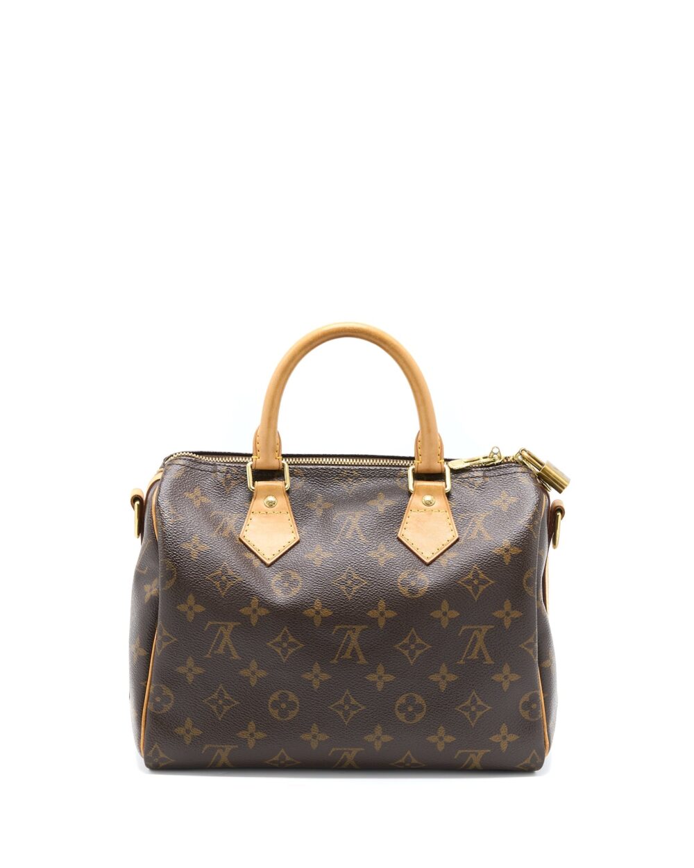 AAA Replica Louis Vuitton LV SPEEDY BANDOULIERE 25 MONOGRAM CANVAS GHW