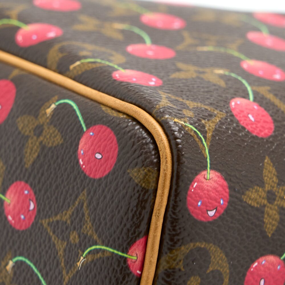 AAA Replica Louis Vuitton LV SPEEDY 25 CHERRY BLOSSOM MONOGRAM CANVAS GHW