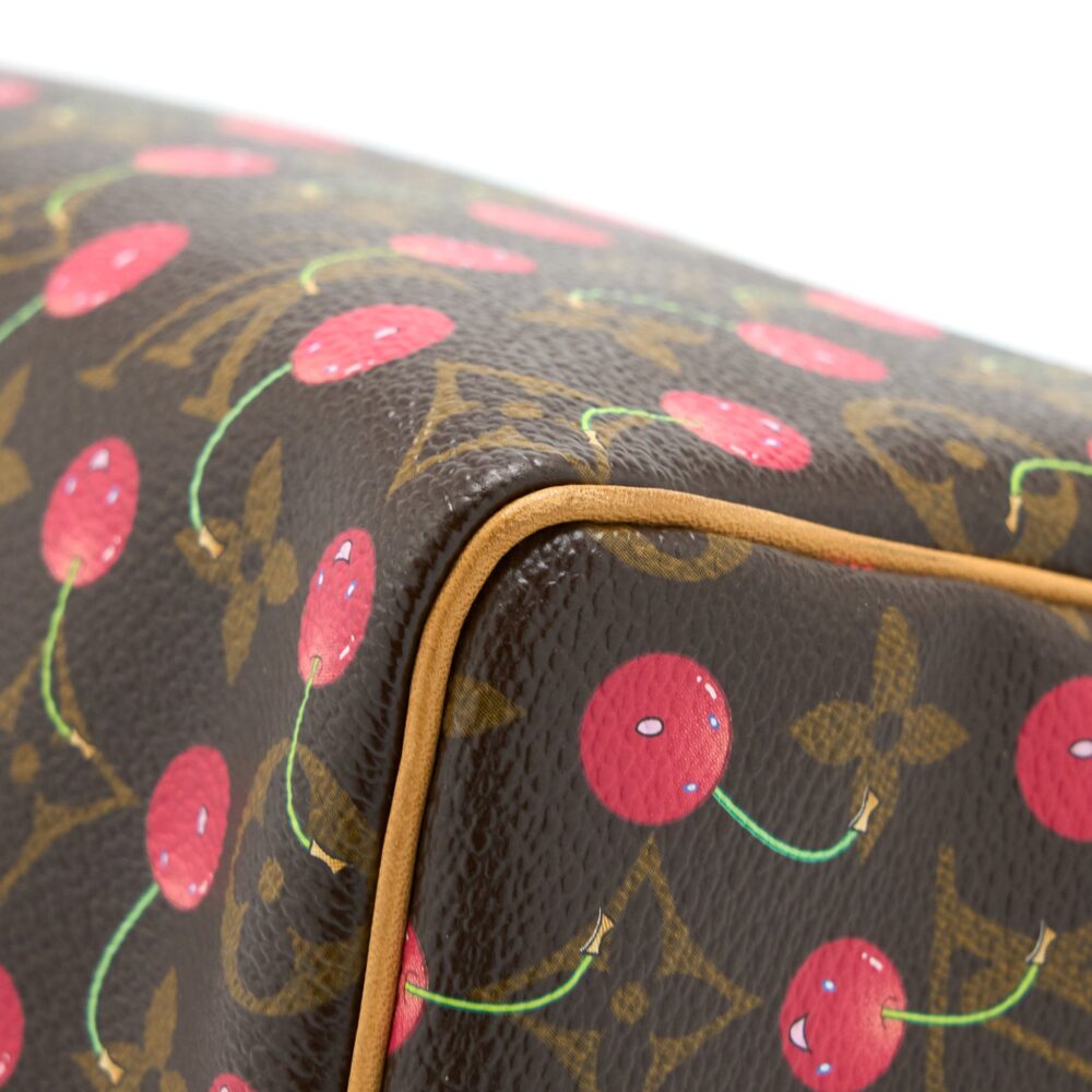 AAA Replica Louis Vuitton LV SPEEDY 25 CHERRY BLOSSOM MONOGRAM CANVAS GHW