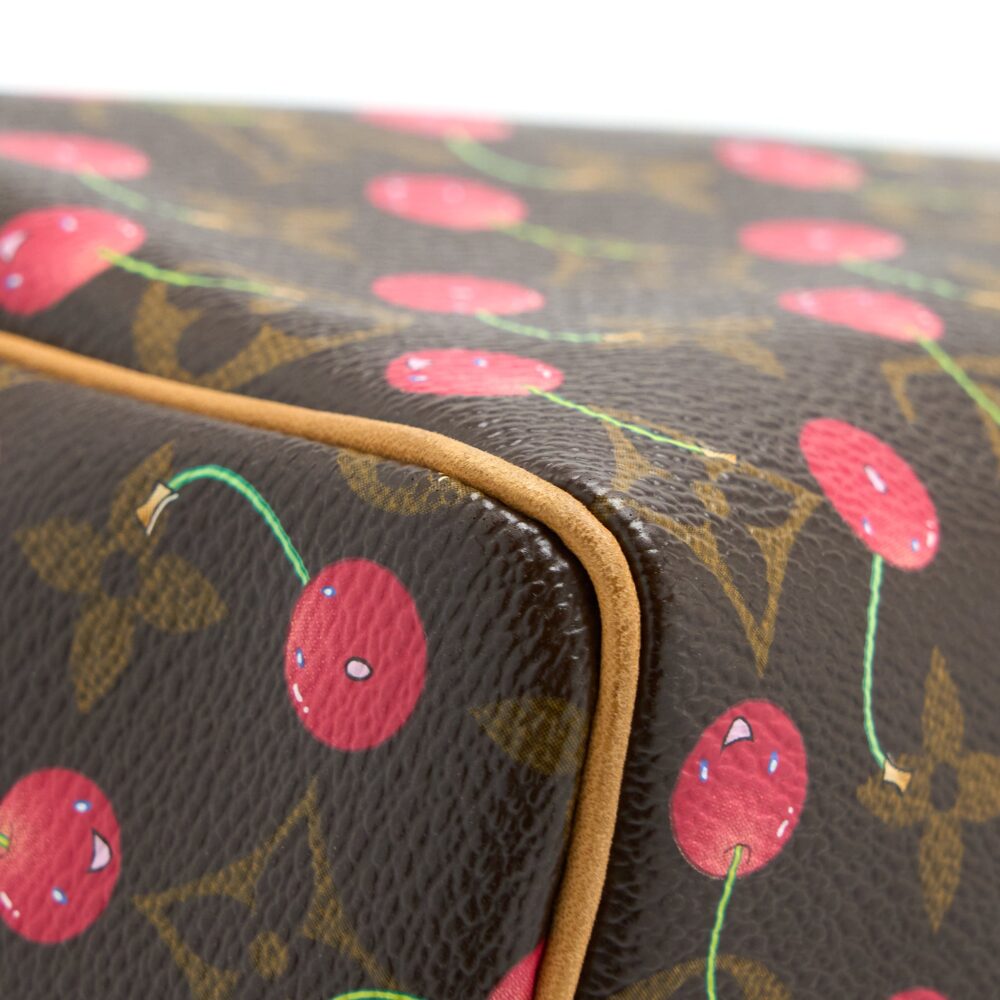 AAA Replica Louis Vuitton LV SPEEDY 25 CHERRY BLOSSOM MONOGRAM CANVAS GHW