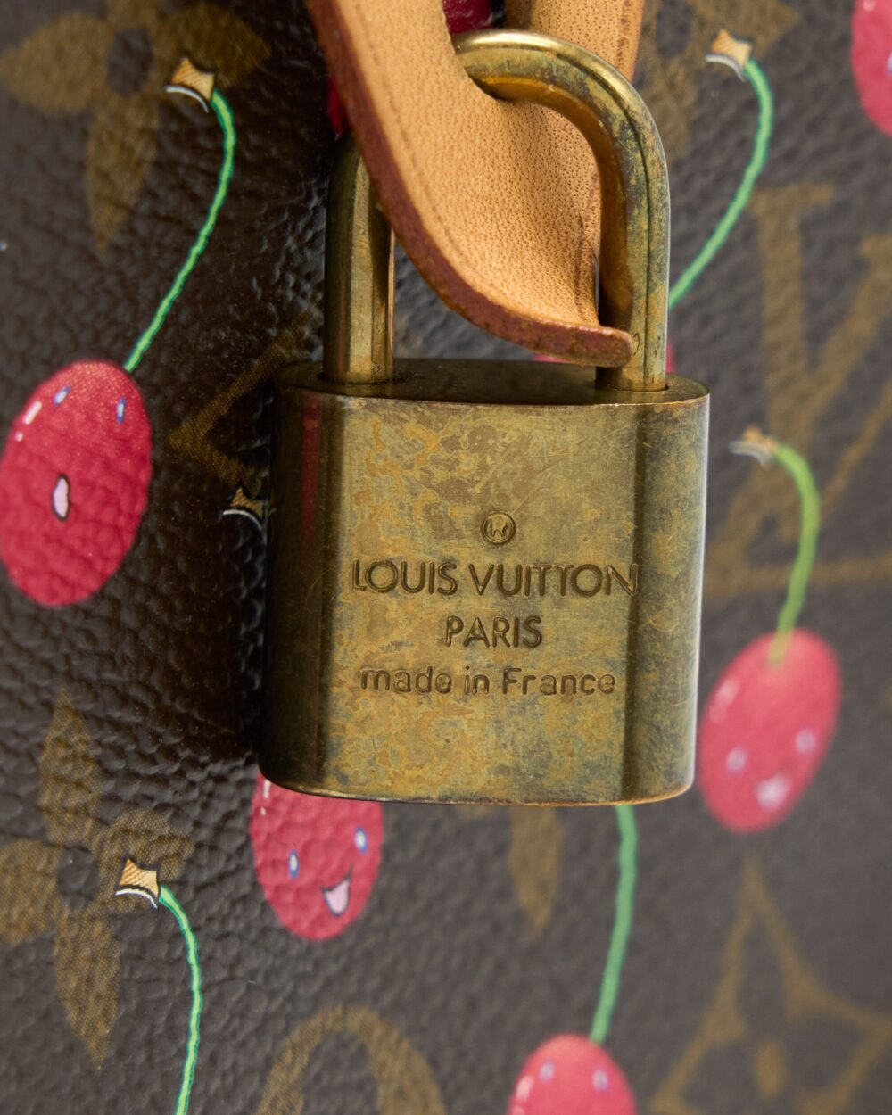 AAA Replica Louis Vuitton LV SPEEDY 25 CHERRY BLOSSOM MONOGRAM CANVAS GHW