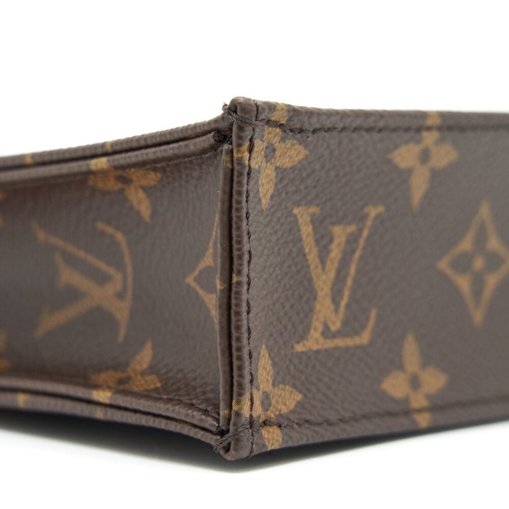 AAA Replica Louis Vuitton LV PETIT SAC PLAT MONOGRAM CANVAS