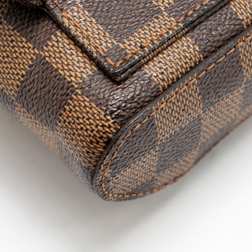 AAA Replica Louis Vuitton LV GERONIMOS BELT BAG DAMIER CANVAS GHW
