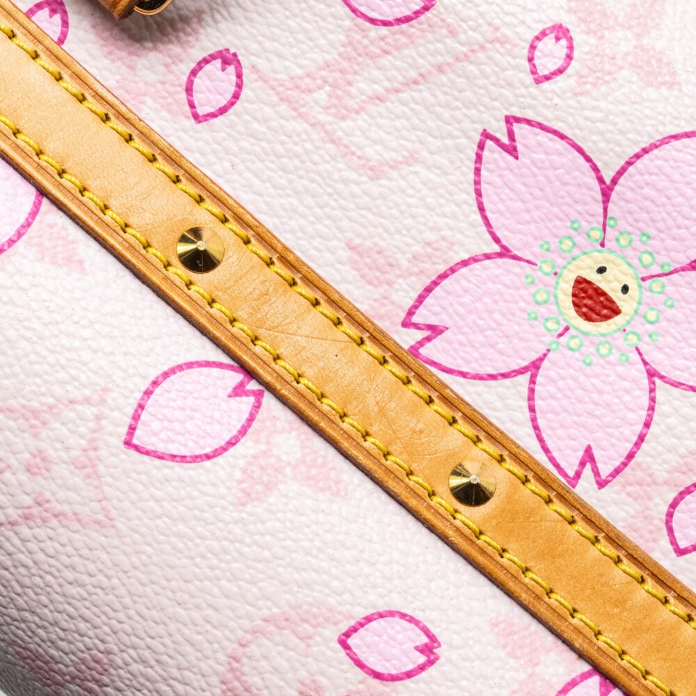 AAA Replica Louis Vuitton LV LIMITED EDITION CHERRY BLOSSOM PAPILLON BAG MONOGRAM CANVAS PINK GHW